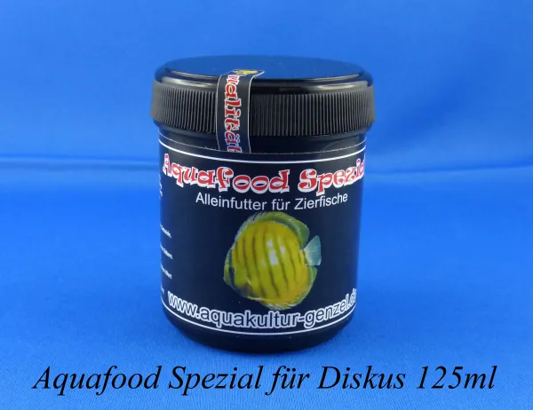 Aquafood Diskus Color Premiumfutter für Diskusfische in einer 125ml Dose